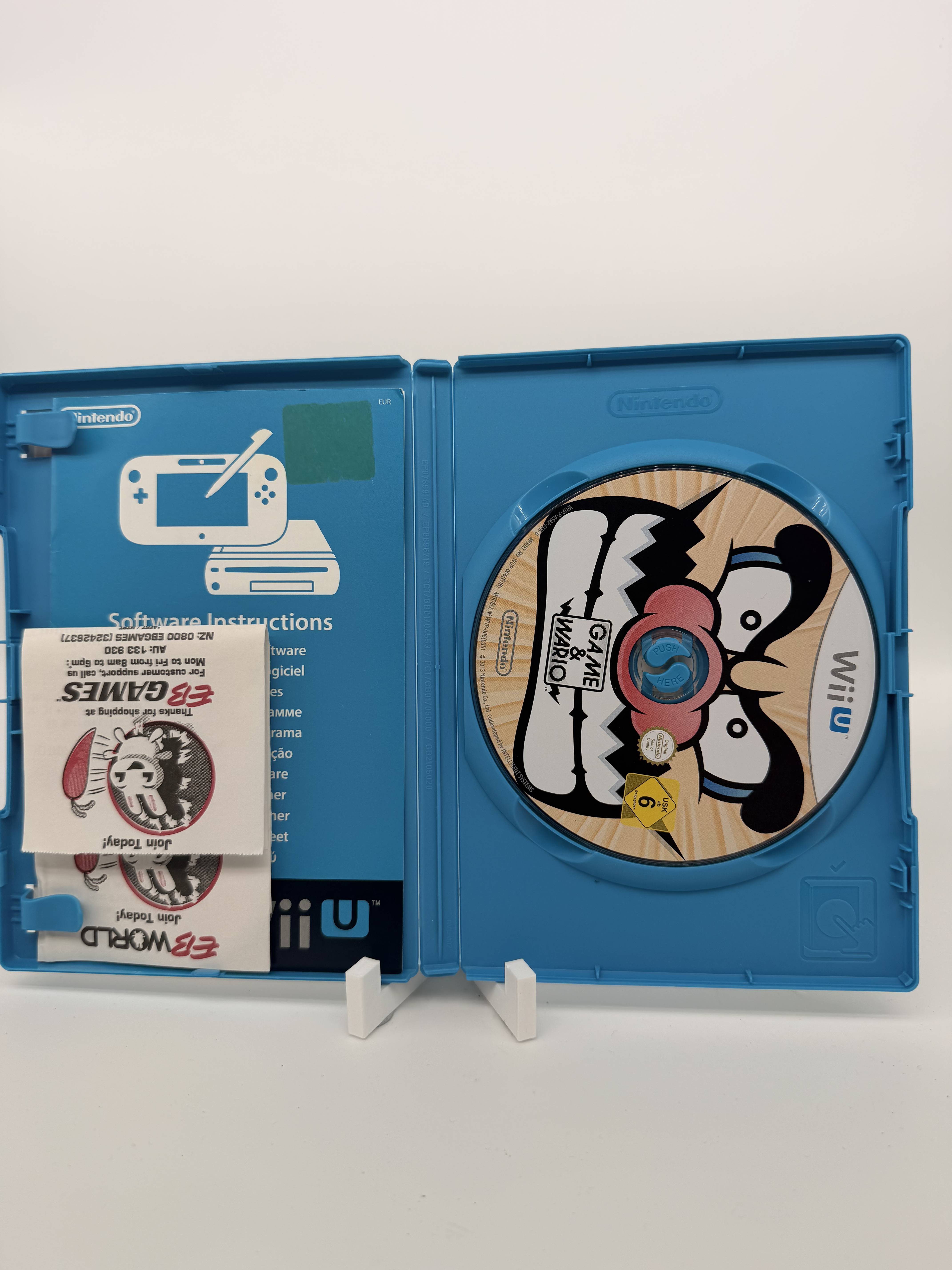 Game & Wario game — interior